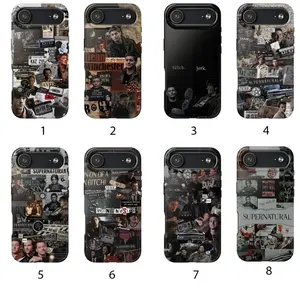 Sam and Dean Winchester Supernatural Movie Phone Case for Iphone, ,Phone Accessories, Cute Phone Case, Fashion Case, Perfect Gift for Her/Him, Creative Dual Layer Case