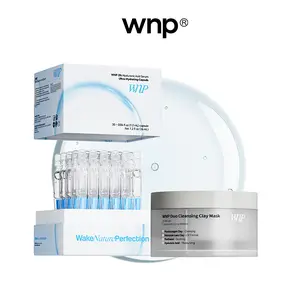 [WNP Official]  Cleansing & Hydration Set [Vegan] - Duo Cleansing Clay Mask + 3% Hyaluronic Acid Serum | Comfort Repair Skin Skincare   serum