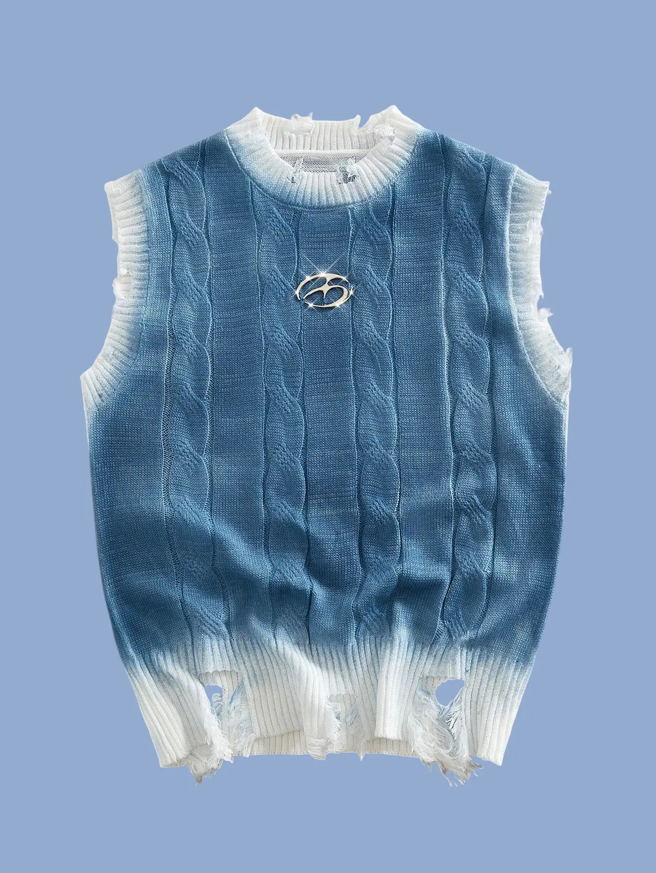 Tank tops for men - Men Ombre Knit Sweater Vest for Casual Summer Travel and Daily Wear men's t shirts vacation outfit beach outfits summer mens clothing clothes for men summer men clothes summer outfits vintage tees mens clothing outfits vintage clothing