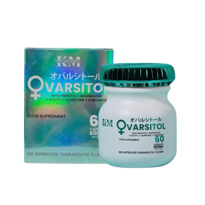 inositol and l carnitine KAT MELENDEZ OVARSITOL Women's Hormone Balance Supplement | Myo-Inositol +  Magnesium + Acetyl L-Carnitine + Chromium | Supports Hormonal Health,  Fertility & Metabolism | 60 Capsules (Made in Japan)