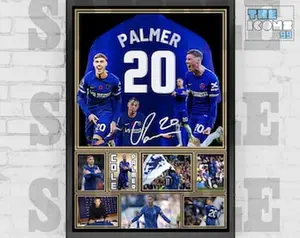 Chelsea Icon Cole Palmer Football Poster