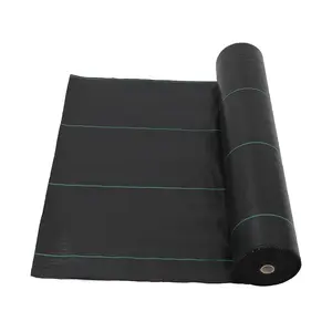 Garvee 6 ft X 300 ft Weed Barrier Landscape Fabric Heavy Duty, Premium 3.2 oz Ground Cover Weed Block Gardening Mat, Easy Setup & Superior Weed Control, for Erosion Control, Weed Barrier