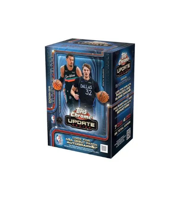 (LIVE OPEN) 2025/26 Topps NBA Chrome Update Series Value Box (NBA Debut Patch Autographs)