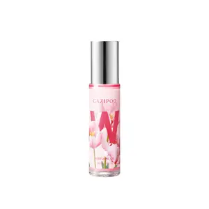 10ML Portable Rollerball Perfume, Eucalyptus & Bergamot Top Notes, Tulip & Mimosa Middle Notes, Woody & Leather Base Notes