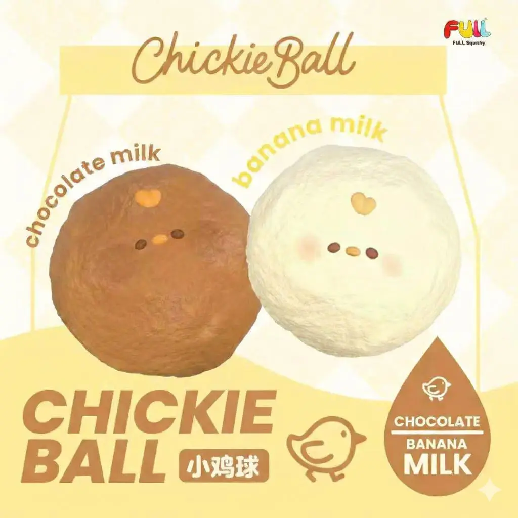 FULL | Chickie Ball Squishy Squeeze Stress Ball Stress Ball