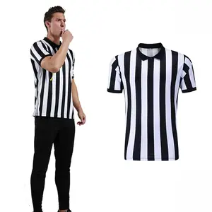 Shinestone Referee Shirt Men'S Basketball Soccer Referee Jersey 100% Polyester Referee Uniform Adults Football Referee Uniform Does not apply