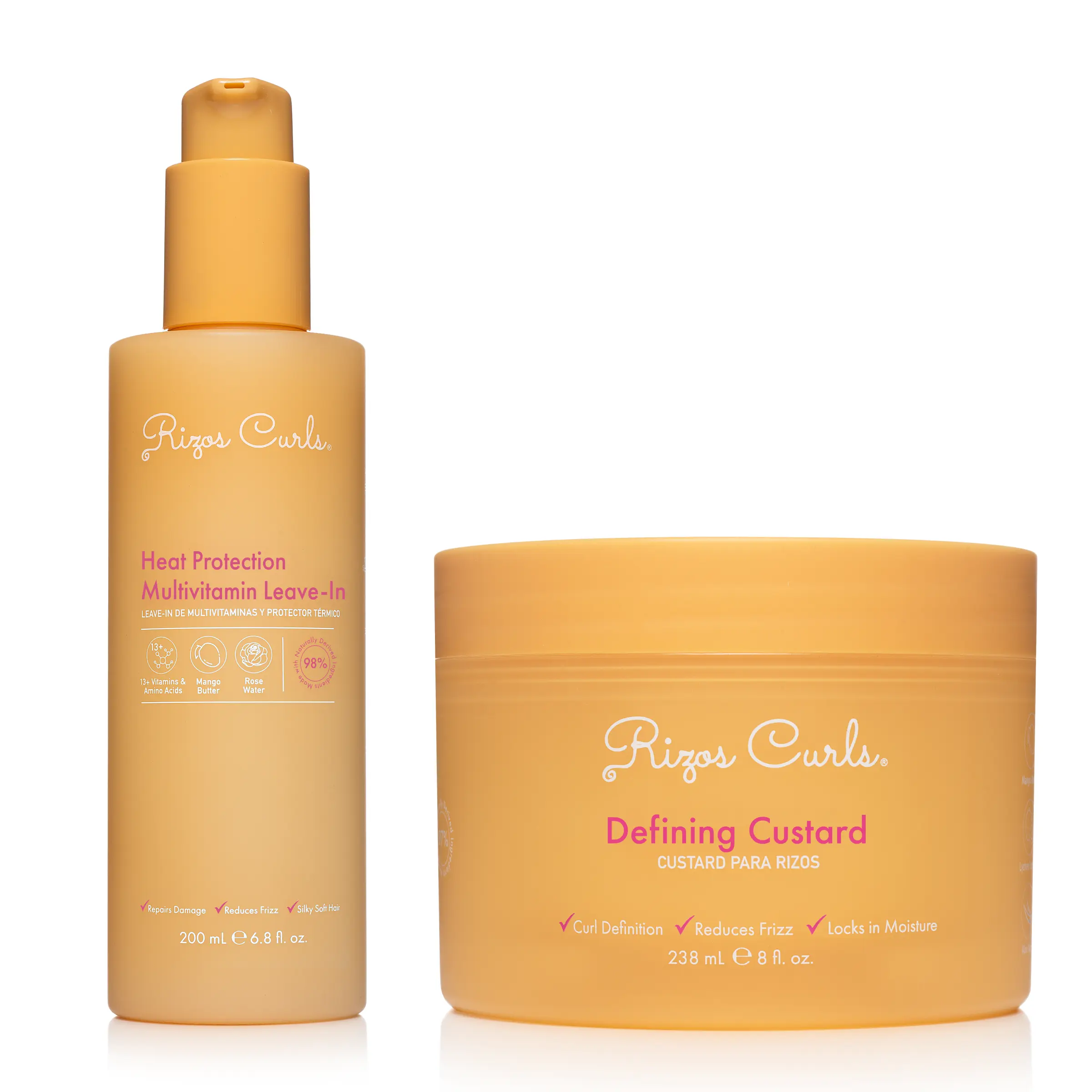 Juicy Styling Duo: Heat Protection Leave-In + Defining Custard Juicy Styling Duo: Heat Protection Leave-In + Defining Custard