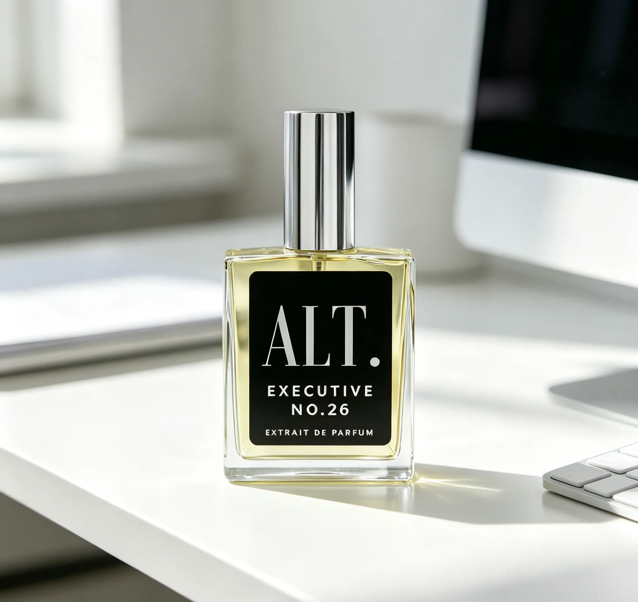 ALT. FRAGRANCES Executive No. 26 Extrait De Parfum – 60ml, Inspired by Creed Aventus, Woody Fruity Long-Lasting Men's Perfume with Bergamot, Pineapple & Oakmoss