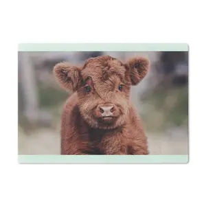 Cute Cow Cutting Board, Farmhouse Kitchen Decor, Cow Lover Gift, Cooking Gift, Animal Themed Kitchenware