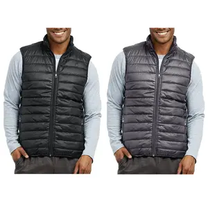 Men's Packable Midweight Puffer Vest, 2-Pack (Sizes XS-2XL)