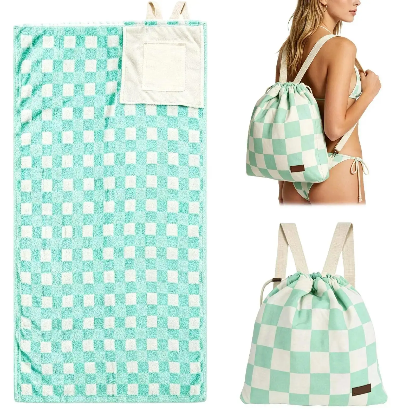 Mint Checkerboard