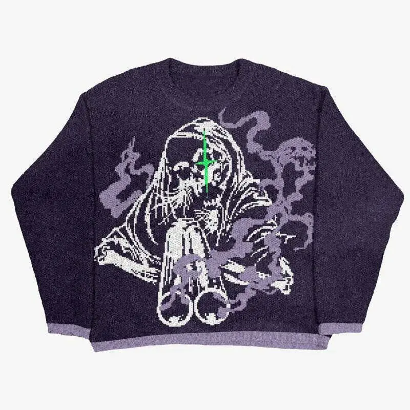 SNIPER SKELETON KNITTED SWEATER