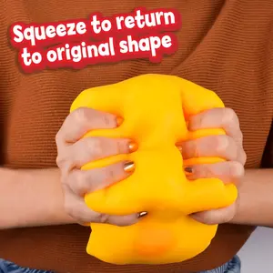 Giant Cheese Cube Squishy Toy – Creative Slow-Rising Stress Relief, Squeeze & Squish Fun for Adults – Best Fidget Toy for Relaxation & Focus