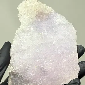 4.5” inch Flower Amethyst Specimen Raw Crystal Collectible Spiritual Healer Stone