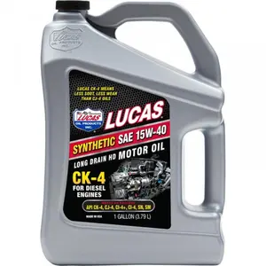 Lucas Oil 11247 SAE 15W-40 Ck-4 Synthetic Truck Oil