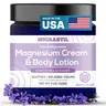 Migrastil Nighttime Lavender Magnesium Cream & Body Butter– Hydrating & Calming, 4oz Body Care Lightweight Gentle Aloe