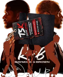 R&B silhouette DTF Iron on transfer for clothing t-shirts and hoodies