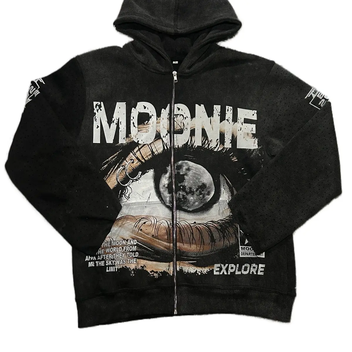 MOONIE HOODIE Menswear/Womenswear Longsleeves Tops Casual