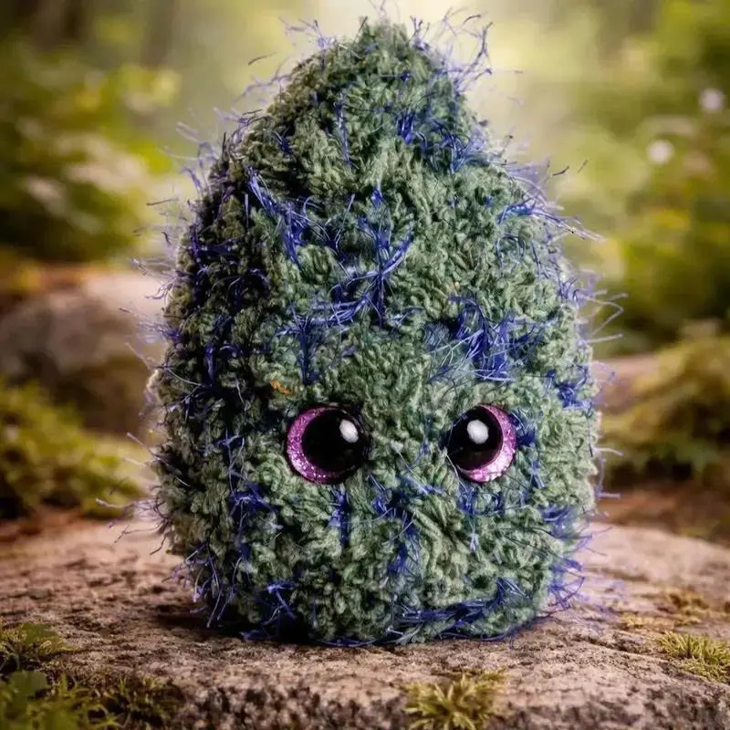 Baby NugBud Handmade Crochet Nugget Plushie