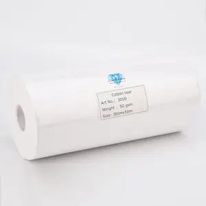 Simthread Tear Away Embroidery Stabilizer Backing, 100% Viscose Medium Weight 1.8 oz 12" x 50 Yards Roll for Machine Embroidery, Embroidery Backing for T-Shirts, Cotton Fabrics, Applique, Quilting, Sewing Projects and Embroidery Supplies