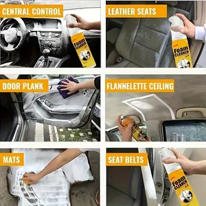 Multipurpose Foam Cleaner | Suitable for Car, RV, Kitchen - Essential for Home & Travel