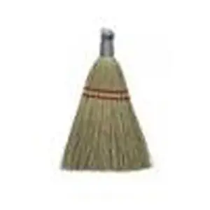 212 MAIN Nexstep Commercial 3007 Whisk Corn Broom - 100% Corn Soft Bristles, Wound Shape, Whisk Blend, Home Care Supplies