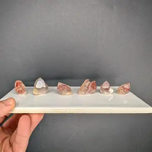 Hematite Phantom crystals 6 set