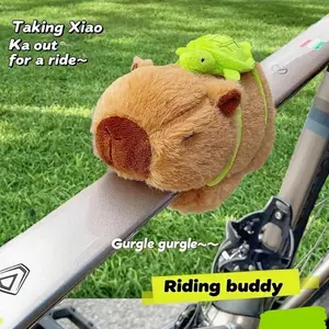 Wearable Capybara Pop Pal! Snap Band Plush Toy - Car/Bike/Backpack Decor + 500+ Fidget Pops