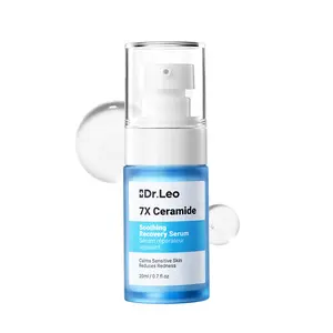 Dr.Leo 7X Ceramide Soothing Calm Liquid Serum, Rapid Redness Relief, Deep Moisturizing, Moisture Retention, Affordable Skincare for Sensitive Skin (20ml)
