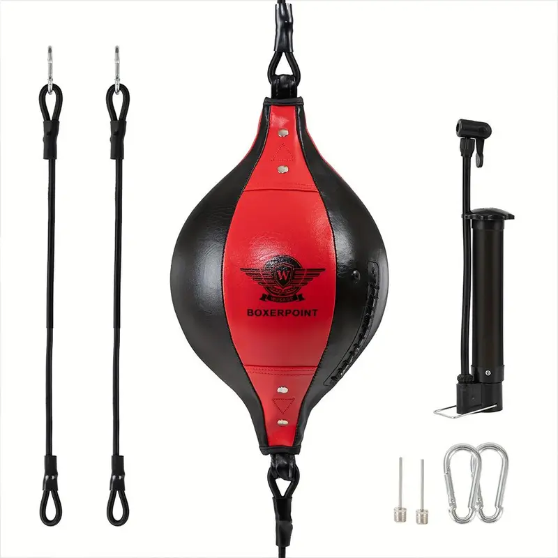 Boxing Speed Ball, 1 Set Punching Bag with Accessories, Boxing Training Equipment for Home Gym, Punching Bag for Speed, Agility & Reflex Training, Boxing Speed Trainer, Boxing Training Gear