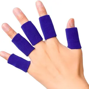 5-Piece Finger Support Protection Set, Soft Comfort Padding, Pressure Safety, Elastic Breathable, Ideal for Basketball, Volleyball, Baseball
