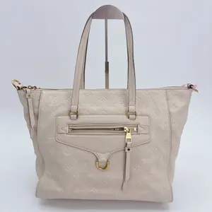 Pre-owned Louis Vuitton leather Crossbody Bags Empreinte Lumineuse PM Neige