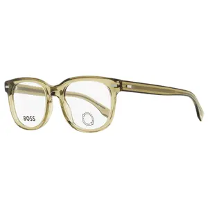 Boss Eco Acetate Eyeglasses B1444N 09Q Transparent Brown 52mm