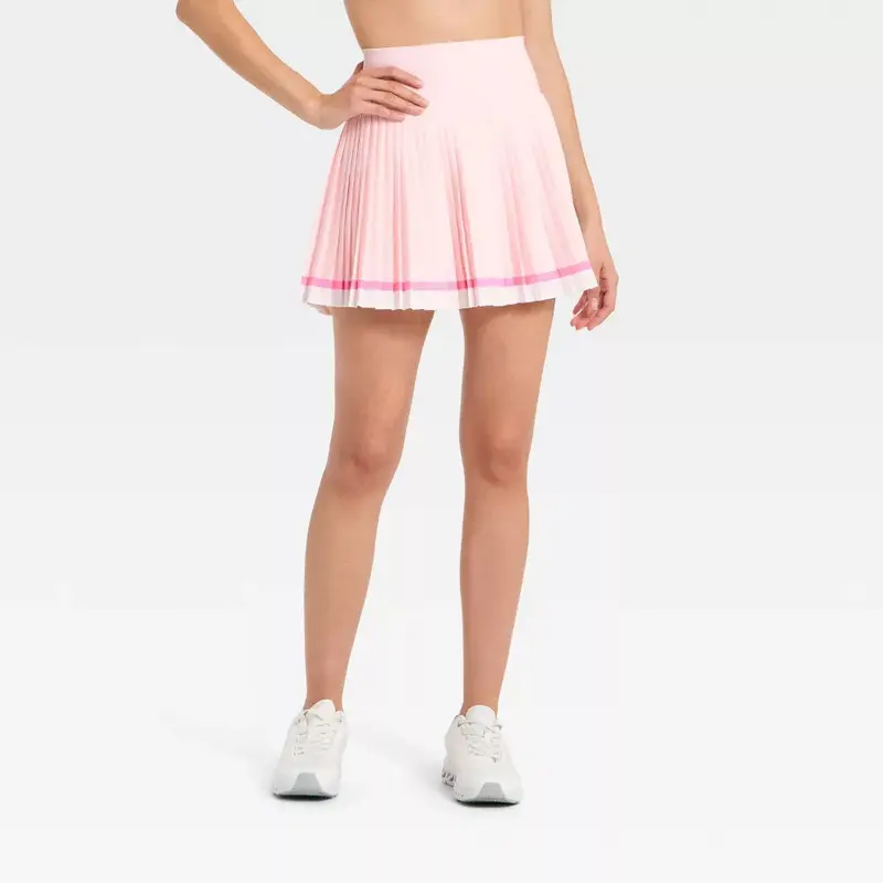 Women's Woven High-Rise Pleated Skort - All In Motion