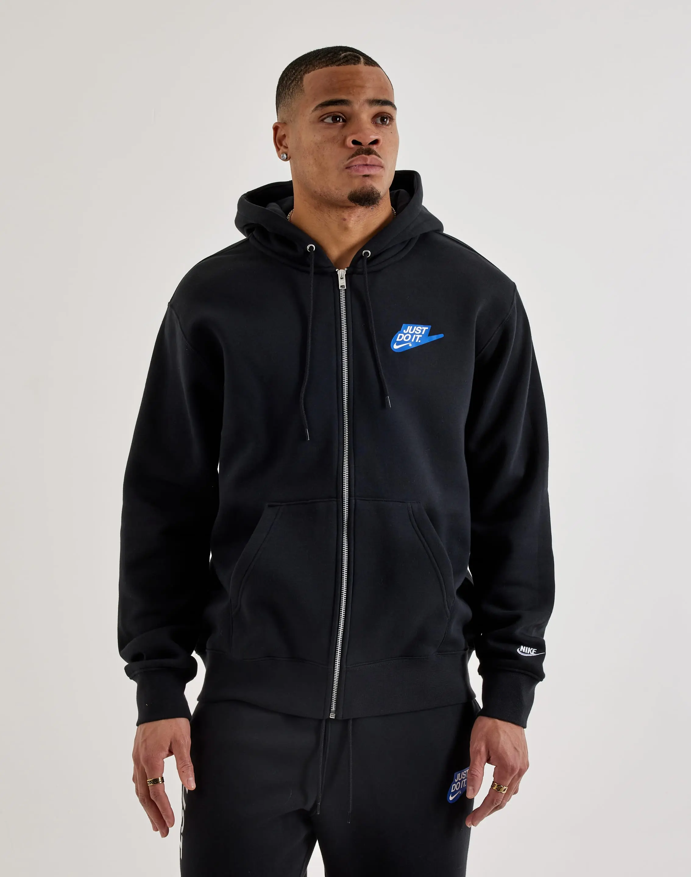 Mens Nike Club Fleece Full-Zip Hoodie