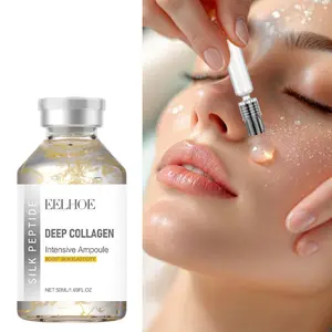 Peptide Facial Serum Facial Serum with Collagen, Niacinamide, and 30-Peptide Complex Hydrating, Firming, Imp Uneven Skin Tone, Suitable for All Skin Types Moisturizing Serum Collagen Serum Treatment