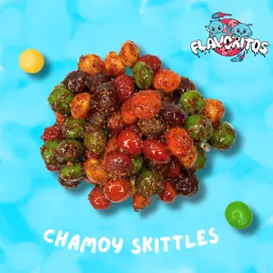 Flavoritos, Chamoy Skittles - Sweet and Chili Candy Snack Chewy Tangy