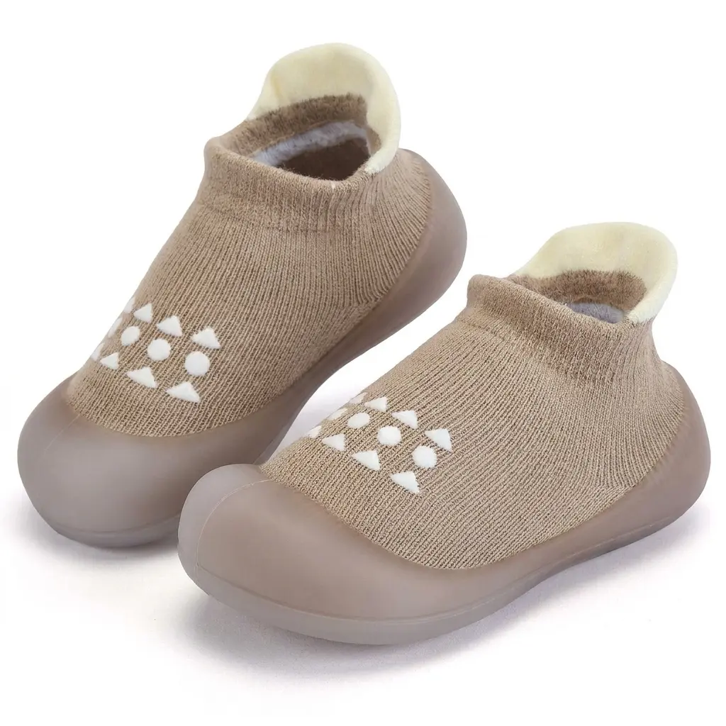 Baby Sock Shoes Infant Shoes Baby Slippers Newborn Crib Shoes Toddler Shoes for 6 9 12 24 36months Baby Boys Girls Shoes Indoor Outdoor Adorable Walking Shoes Lightweight Breathable little kids Sneakers for 0 1 2 3yrs old