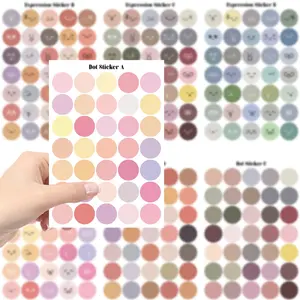 8 Sheets Sticker, Daily Planner Colorful Sticker, Bookish Journal Mood Sticker. Durable vinyl Waterproof Stickers for Book cellphone Laptop Water Bottle. Fun Craft Stickers for Scrapbooks, Planners and Rewards. Cute Gifts for Girls Kids Teens Adults.