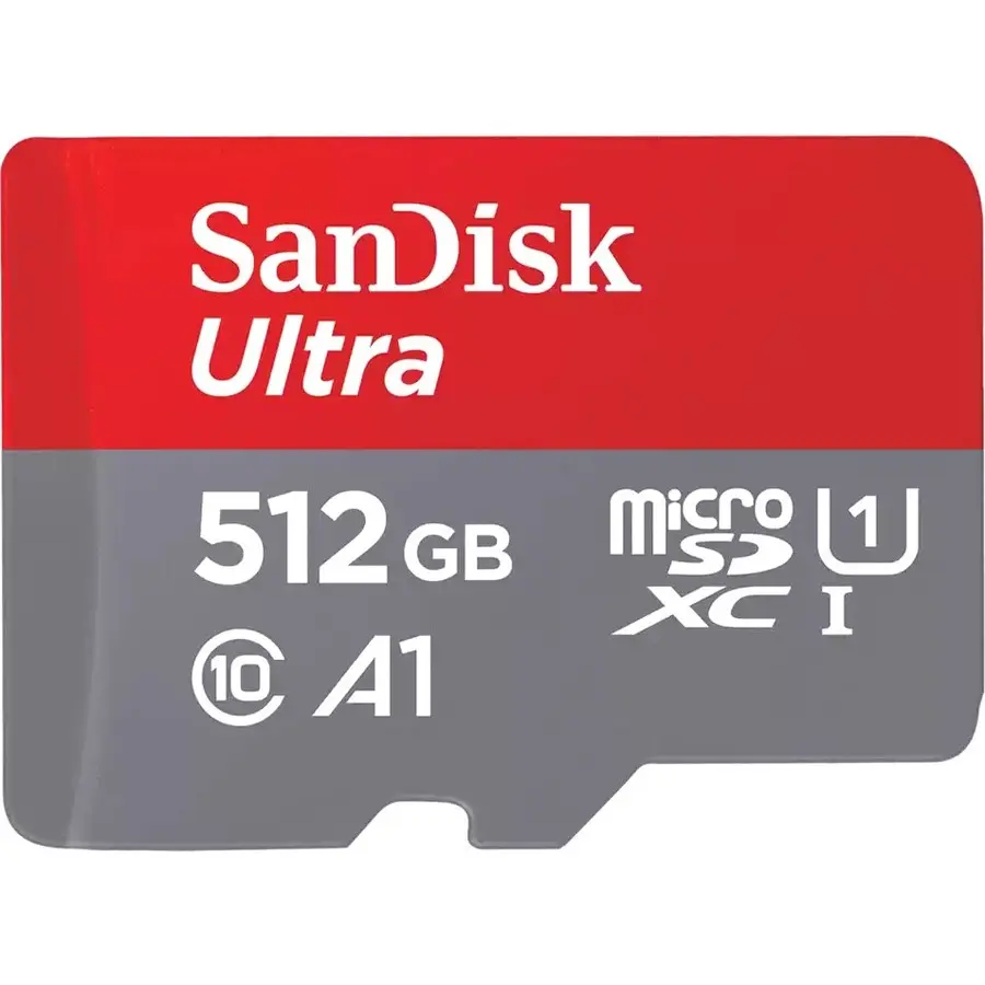 SanDisk Ultra 512 GB Class 10/UHS-I U1 microSDXC 1 SDSQUAC512GAN6MA