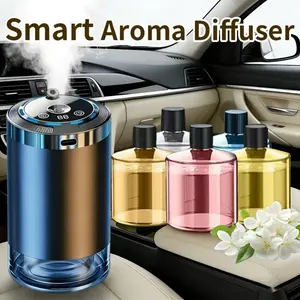 This car air freshener diffuser and humidifier features adynamic light show and starry sky top mode, naturalFrench fragrance, adjustable scent concentration, andeliminates unpleasant odors inside the car. It's yourpersonal ambiance master