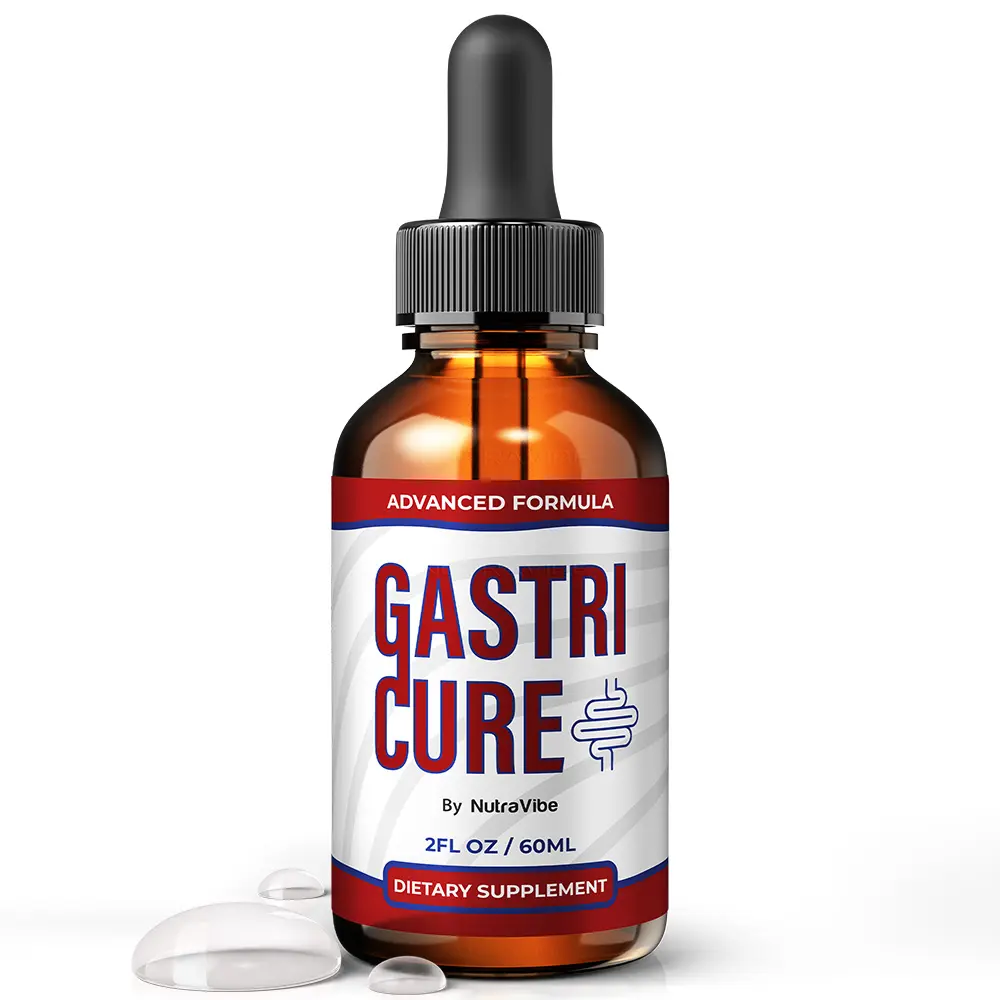 Gastri Cure Drops - GastriCure Advanced Natural Dietary Supplement with 121mg Proprietary Blend for Health & Wellness