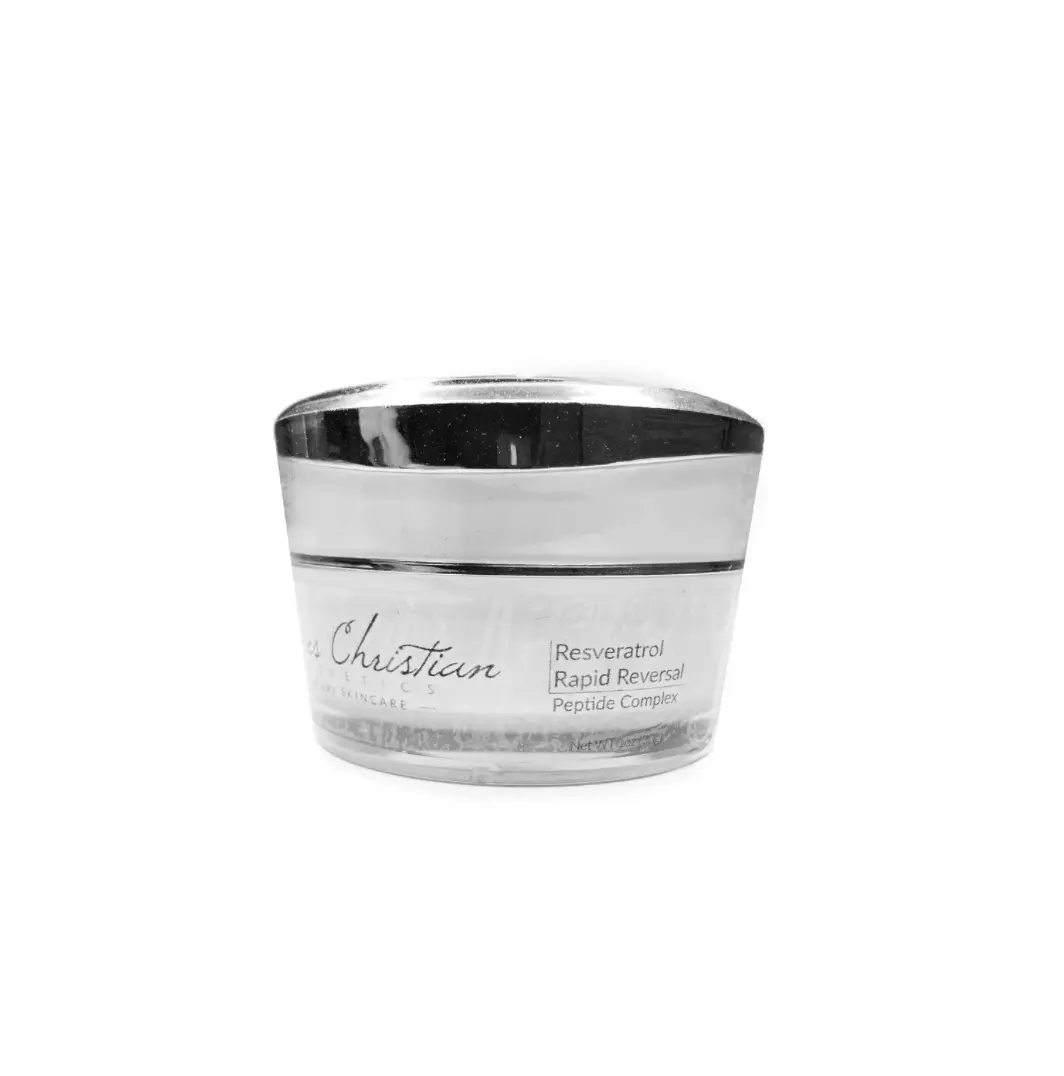 JCC Resveratrol Rapid Reversal Peptide Moisturizer - Anti Aging, Adds Volume, Hydrates ! Facial Skincare