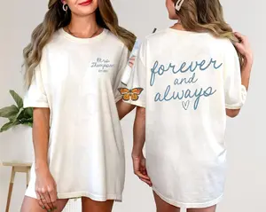 Women's Custom Mrs. Last Name Cotton Round Neck T-Shirt - Casual Fit Top, Bride Wedding Day Keepsake Gift