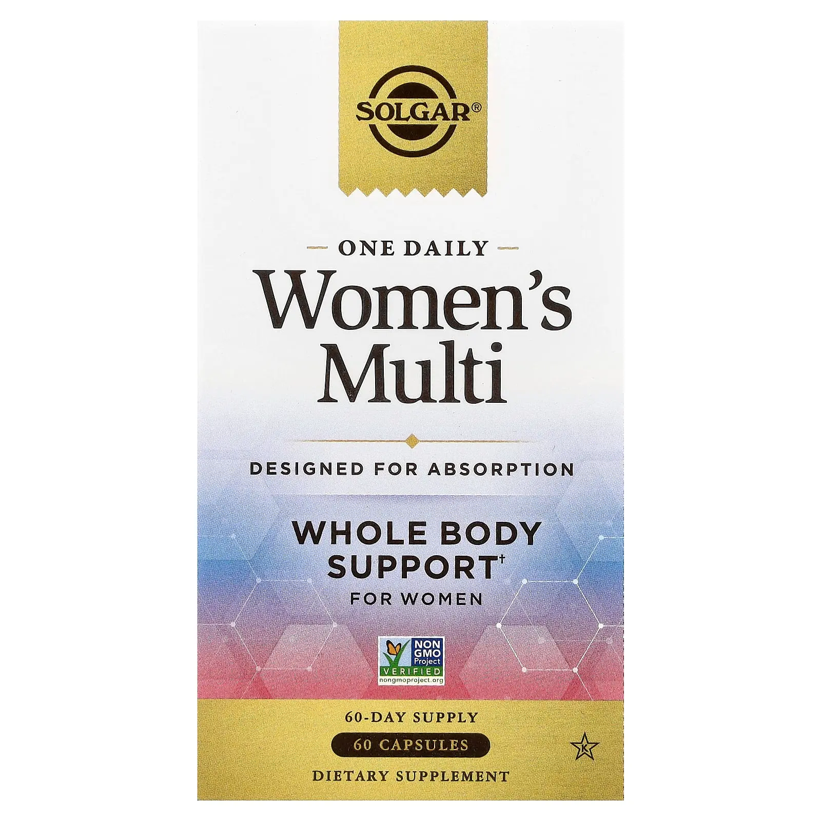 Solgar One Daily Women's Multi, 60 Capsules