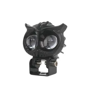 Ultra Bright LED Spotlight, Lens Focused Beam, Mini Compact Design, Easy Installation, Long Lighting Range, Universal Waterproof LED Work Light, Fit for Car, Truck, SUV, ATV UTV Off-Road Vehicles Dual Color Fog