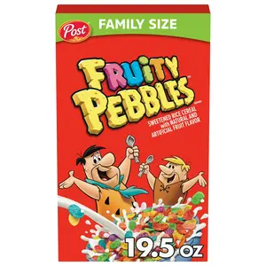 Post Fruity PEBBLES Gluten Free Breakfast Cereal