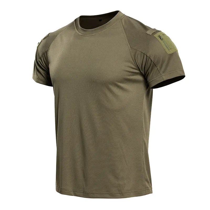 Men's Tactical Performance T-Shirt, Lightweight & Moisture-Wicking