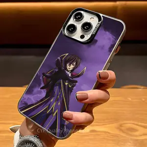 C-Code G-Geass Phone Case For Apple 11 12 13 14 15 16 17Pro Max Plus Protect Plating Phone Cover