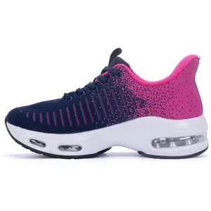 Women's Stylish Slip On Walking Shoes - Easy On/Off Tennis Sneakers, Comfortable Multi-Use for Leisure, Work, Fitness & Outdoor